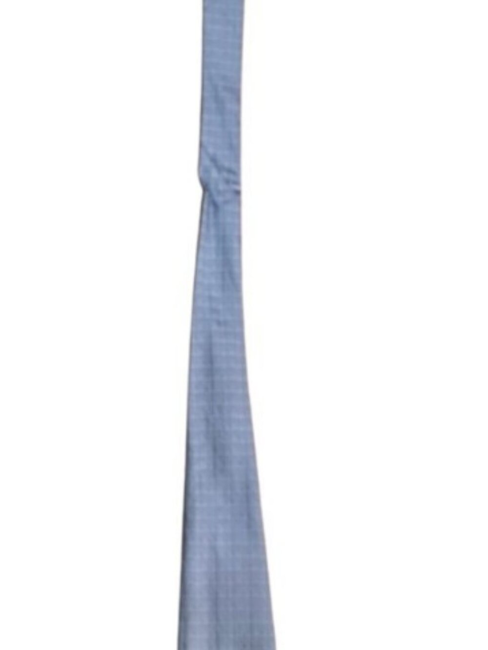 Men's Silk Tie | Orange Blue White Polka Dot